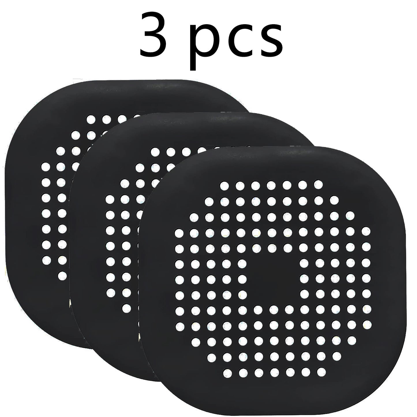 5pcs/3pcs/1pc Silicone Hair Filter | Bathtub and Shower Floor Drain Plug, Kitchen Deodorant Plug, Anti-Clogging Sink Filter NovaCart