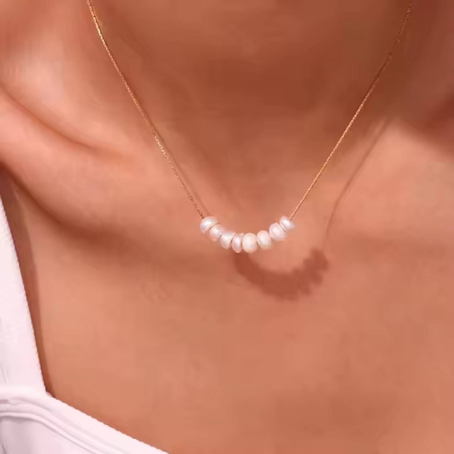 Pearl Whisper Necklace ~ Deep South Originals Deep South Originals