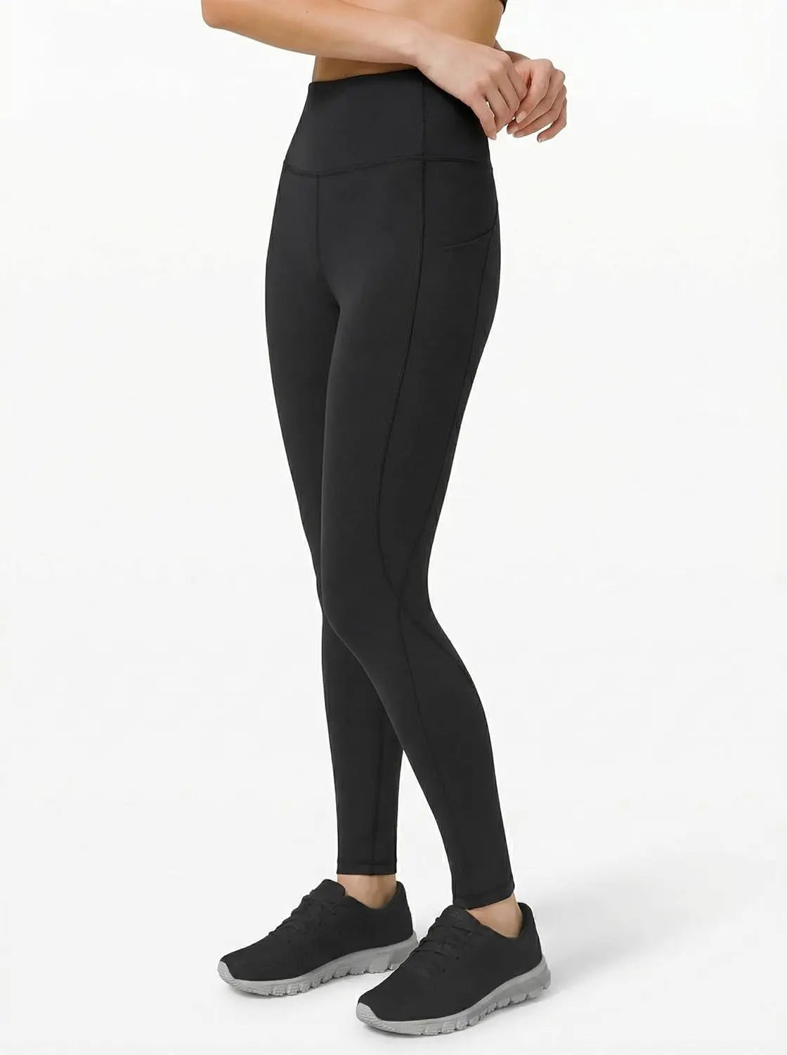 High Waist Yoga Pants Women with Pockets, Leggings for Women Tummy Control, Workout Leggings