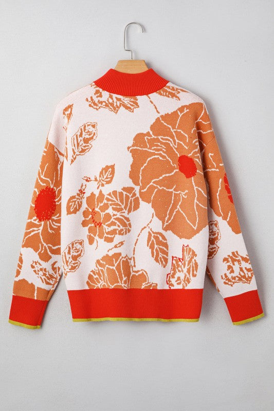 Theaella Zip Collared Pullover Sweater Shop Style & More | Fresh Looks, Everyday Deals & Free Shipping