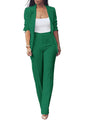 Pure Long Sleeveless Simple Draping Wide Leg Casual Suit See size chart under “more details” The Fashion Celestial