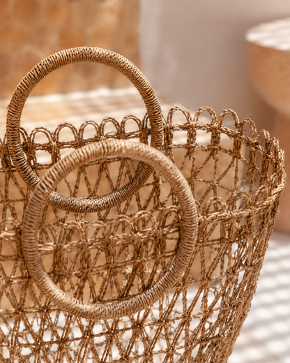 Sama Seagrass Tote Bag Village Thrive