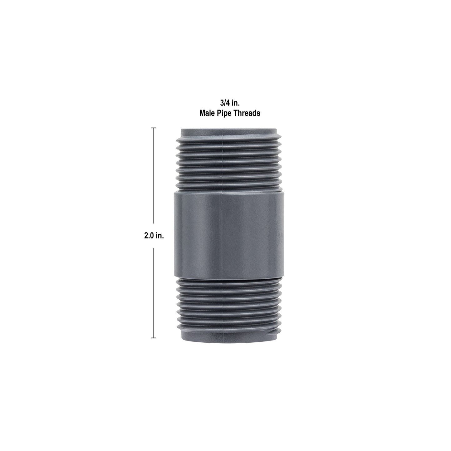 3/4" MPT x 2" PVC Sprinkler Riser | 38097 Orbit Irrigation