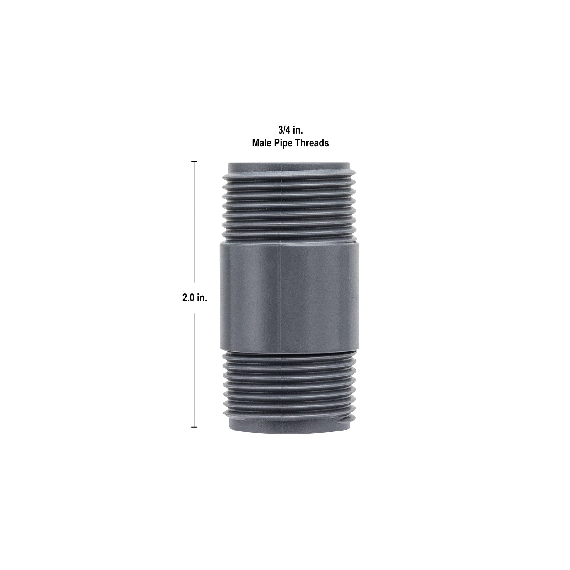3/4" MPT x 2" PVC Sprinkler Riser | 38097 Orbit Irrigation
