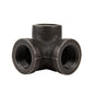 1/2 in.  Prefinished Matte Black Side Outlet Elbow PIPE DECOR