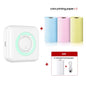 Compact and Colorful Mini Thermal Printer: Bluetooth Wireless Portable Pocket Label Maker for Stickers