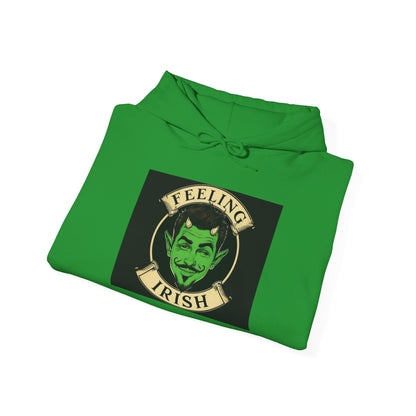 Devilishly Irish Hooded Sweatshirt Country in My Heart