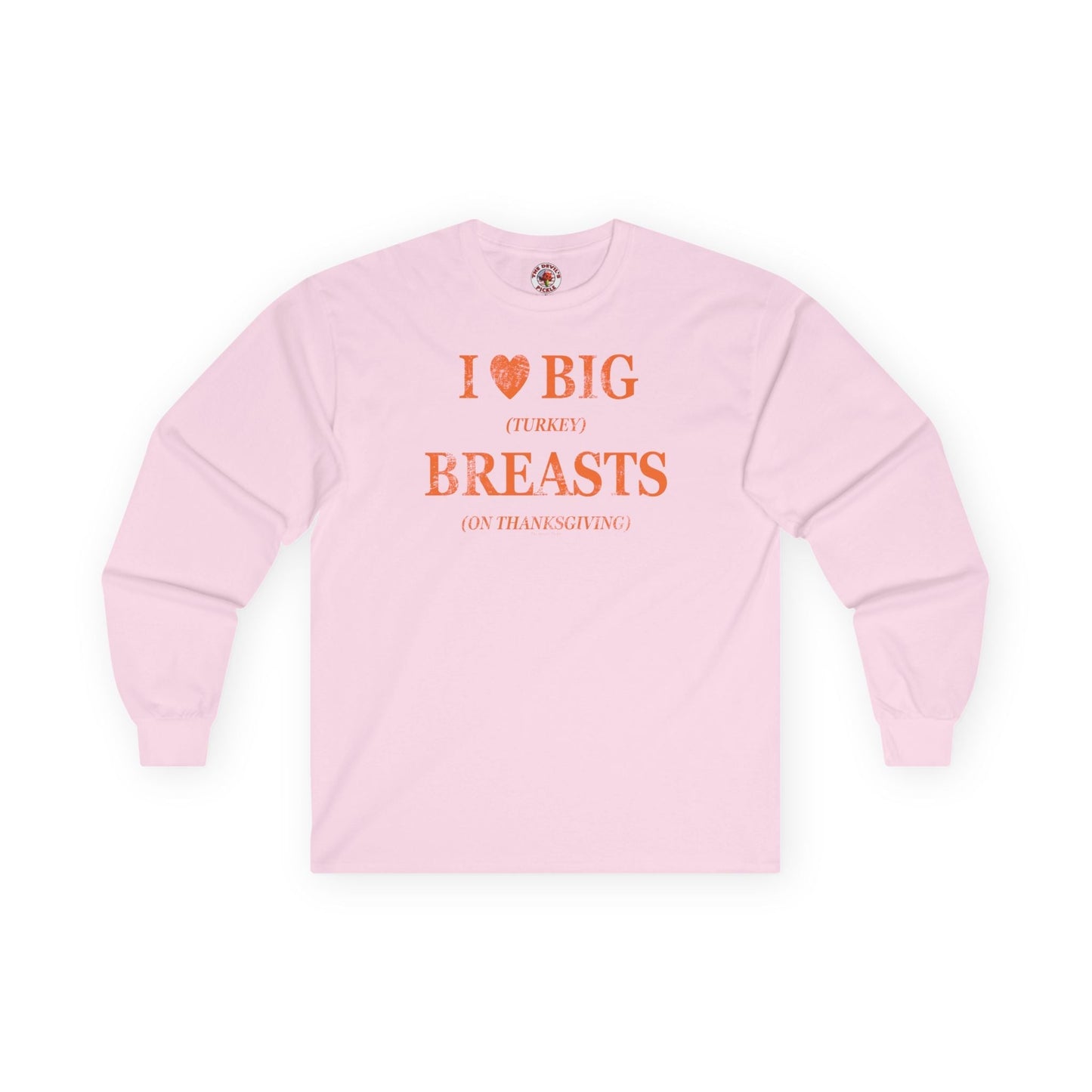 I Heart Big Breasts Long Sleeve Tee The Devil's Pickle
