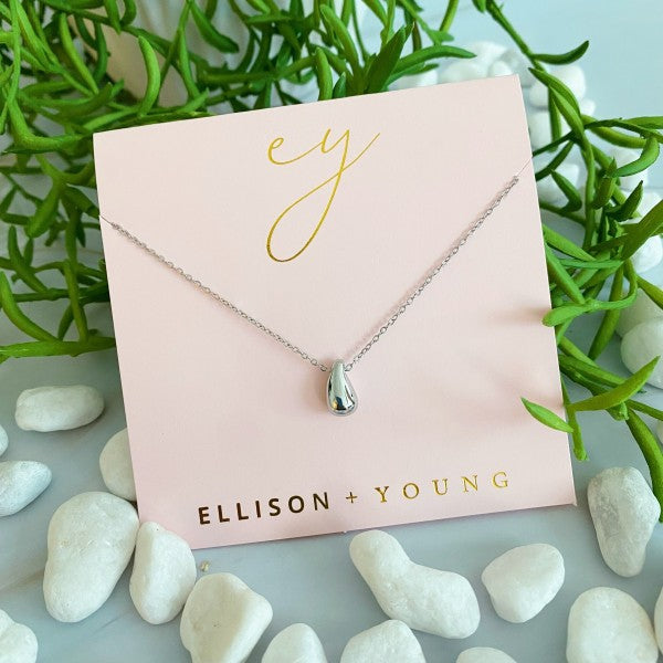 Mini Teardrop Pendant Necklace Shop Style & More | Fresh Looks, Everyday Deals & Free Shipping