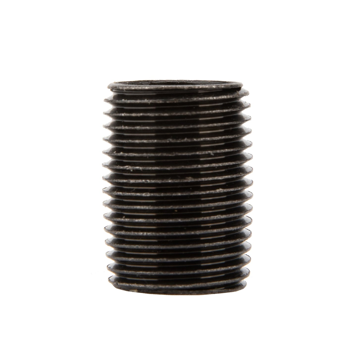 1/2 in. x 1 in. Prefinished Matte Black Pipe PIPE DECOR