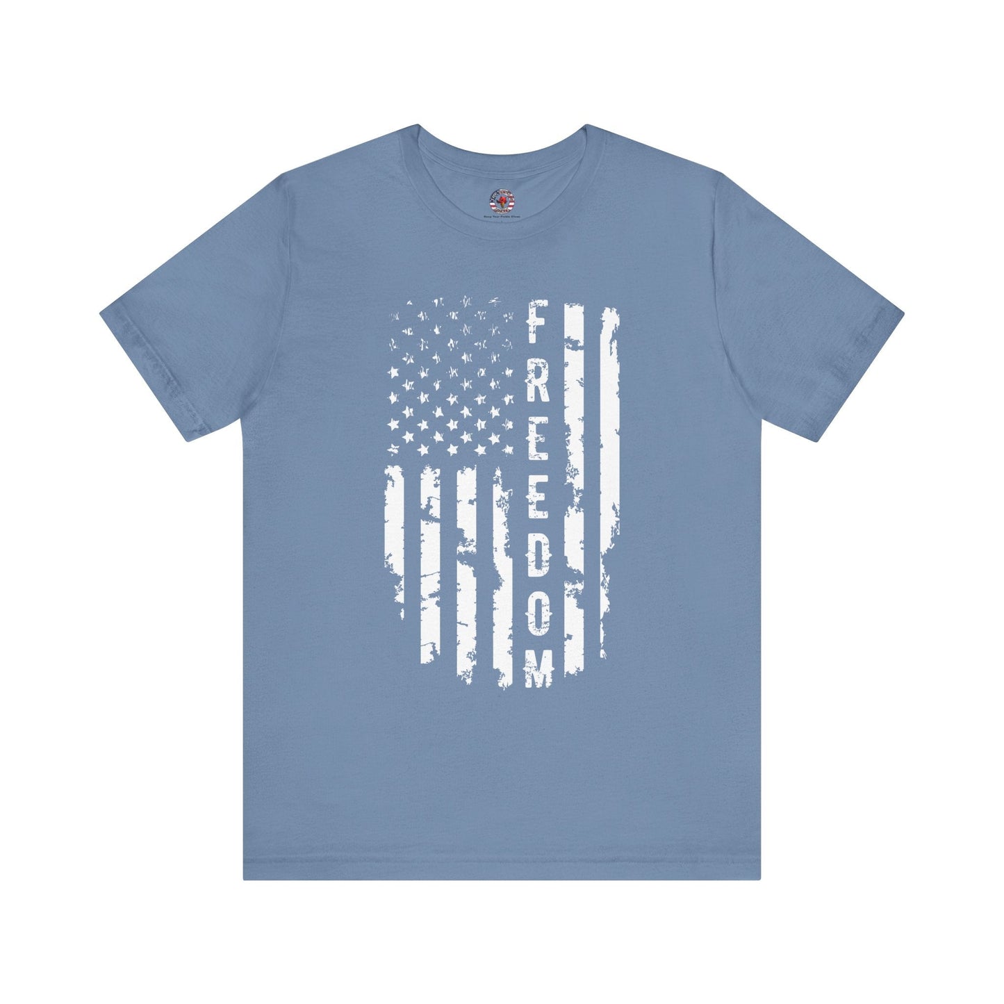 Freedom American Flag T-Shirt The Devil's Pickle