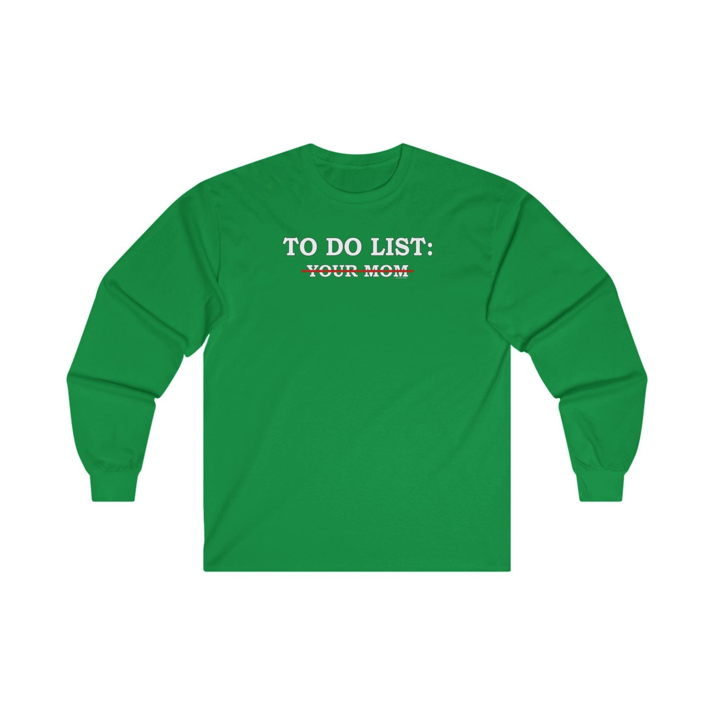 To Do List Long Sleeve Tee The Devil's Pickle