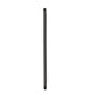 1/2 in. x 11 in. Prefinished Matte Black Pipe PIPE DECOR
