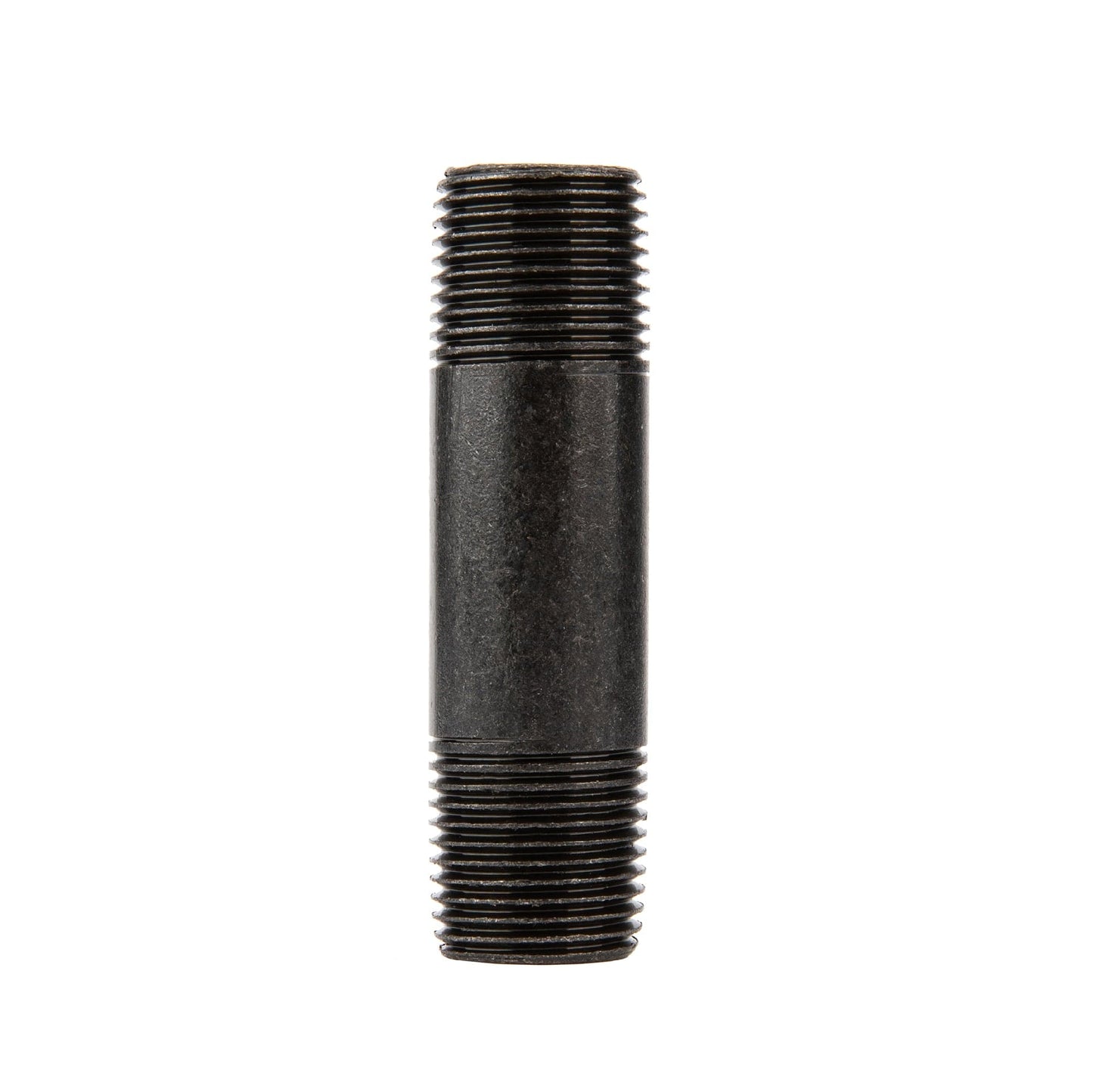 1/2 in. x 3 in. Prefinished Matte Black Pipe PIPE DECOR