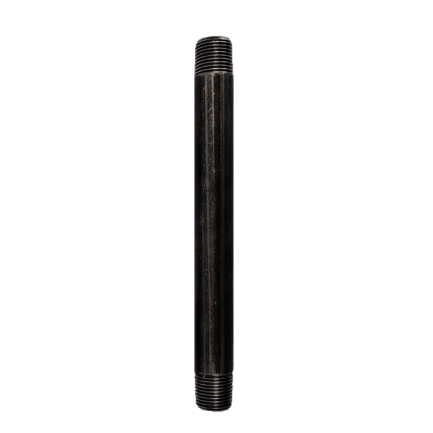 1/2 in. x 8 in. Prefinished Matte Black Pipe PIPE DECOR