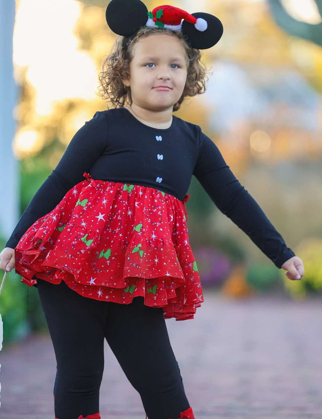 Blair 3 Piece Tunic Set - Minnie Merry and Bright Always In Bloom Clothing Co