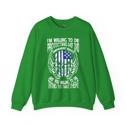 Protecting My 2nd Amendment Rights Crewneck Sweatshirt