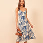 Women’s Floral Sling (Spaghetti Strap) Dress – Breezy Summer Style FitiqueFit