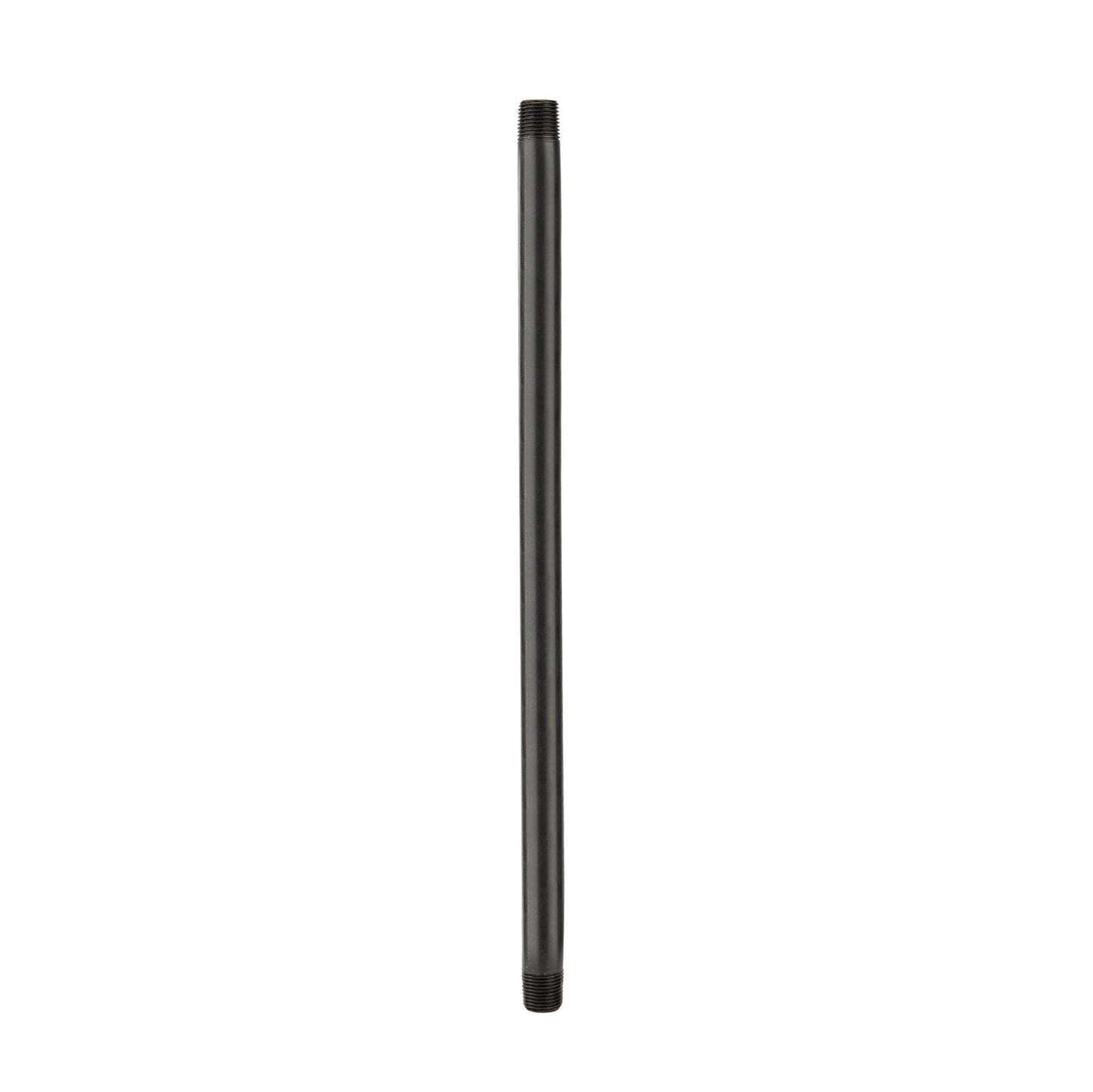 1/2 in. x 14 in. Prefinished Matte Black Pipe PIPE DECOR