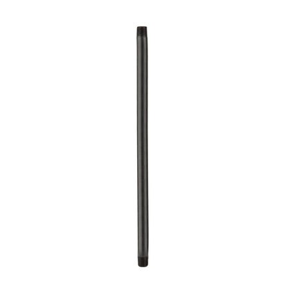 1/2 in. x 14 in. Prefinished Matte Black Pipe PIPE DECOR
