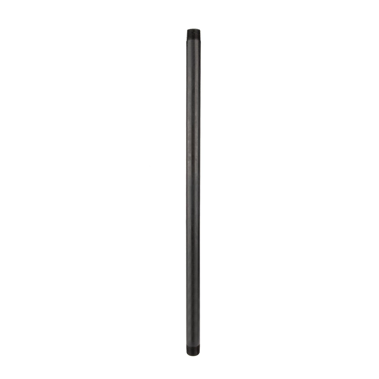 1 in. x 30 in. Prefinished Matte Black Pipe PIPE DECOR
