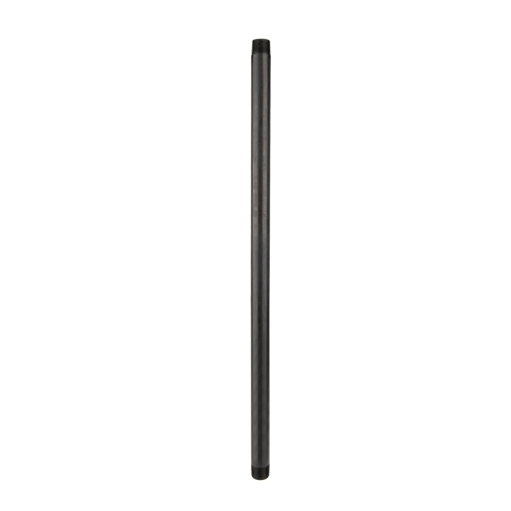 1 in. x 30 in. Prefinished Matte Black Pipe PIPE DECOR