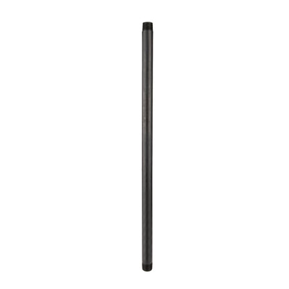 1 in. x 30 in. Prefinished Matte Black Pipe PIPE DECOR