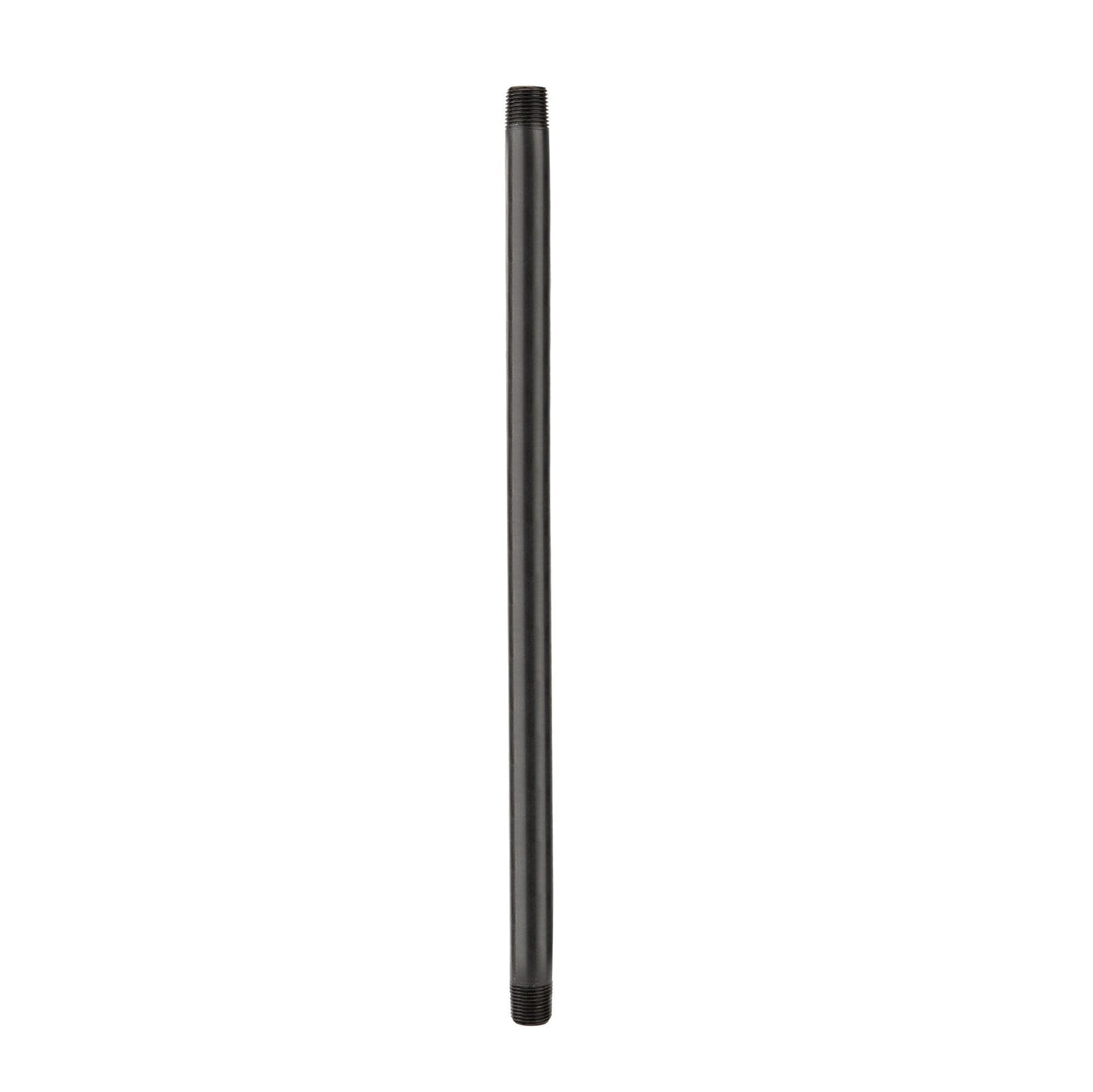 3/4 in. x 18 in. Prefinished Matte Black Pipe PIPE DECOR