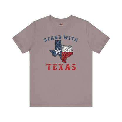 Stand With Texas T-Shirt The Devil's Pickle