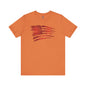 Red American Flag T-Shirt The Devil's Pickle