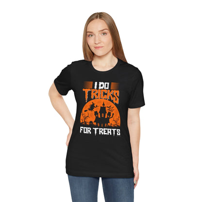 I Do Tricks For Treats T-Shirt The Devil's Pickle