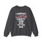 I Support LGBTQ Crewneck Sweatshirt The Devil's Pickle