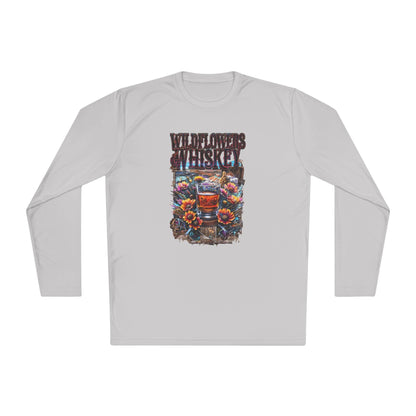 Wildflowers and Whiskey Lightweight Long Sleeve Tee Country in My Heart