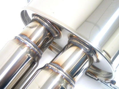 HKS 00-03 Nissan Maxima Rear Section Exhaust Stainless Steel Muffler FR SPORT