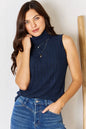 Basic Bae Full Size Ribbed Turtleneck Tank New Era Fashion LLc