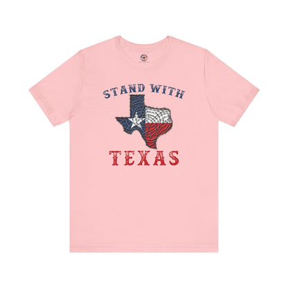 Stand With Texas T-Shirt The Devil's Pickle