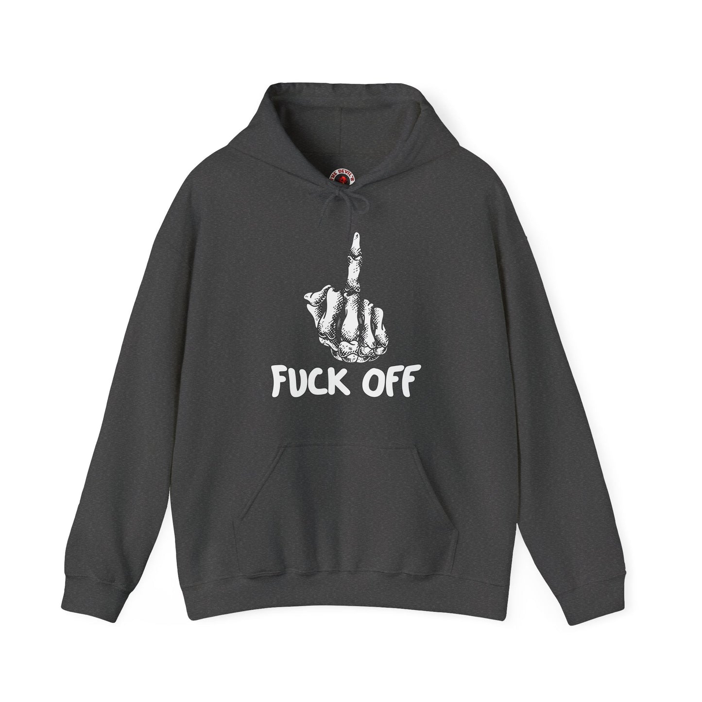Fuck Off Finger Hooded Sweatshirt The Devil's Pickle