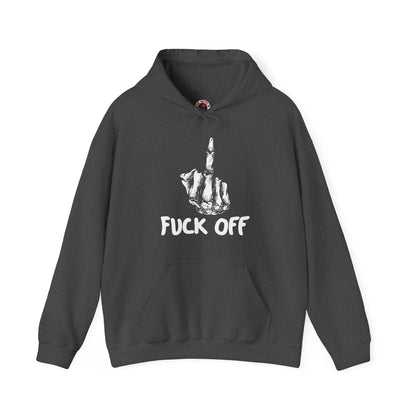 Fuck Off Finger Hooded Sweatshirt The Devil's Pickle