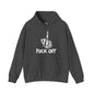 Fuck Off Finger Hooded Sweatshirt The Devil's Pickle