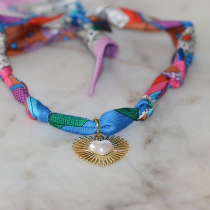 Summer Love Scarf Necklace Deep South Originals