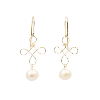 Seaside Daisies Earrings Emily Anne Designs LLC