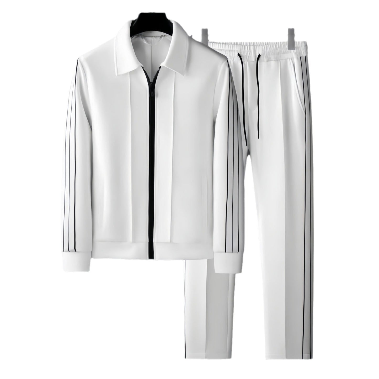 Casual Sports Men's Long-sleeved Cardigan Sweater Baggy Coat Grayceful LLC