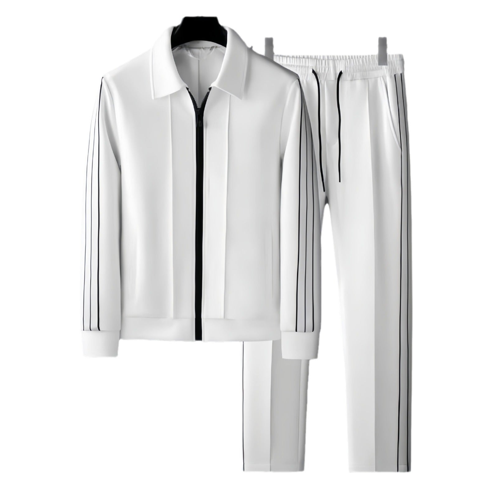 Casual Sports Men's Long-sleeved Cardigan Sweater Baggy Coat Grayceful LLC
