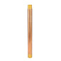 1/2 in. x 10 in. Red Brass Pipe PIPE DECOR