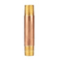 1/2 in. x 4 in. Red Brass Pipe PIPE DECOR
