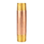 3/4 in. x 4 in. Red Brass Pipe PIPE DECOR