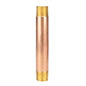 3/4 in. x 6 in. Red Brass Pipe PIPE DECOR