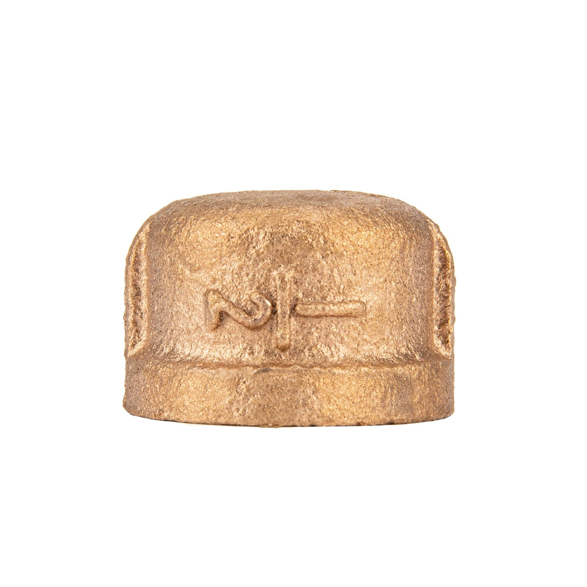 1/2 in. Red Brass Cap PIPE DECOR