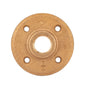 3/4 in. Red Brass Flange PIPE DECOR