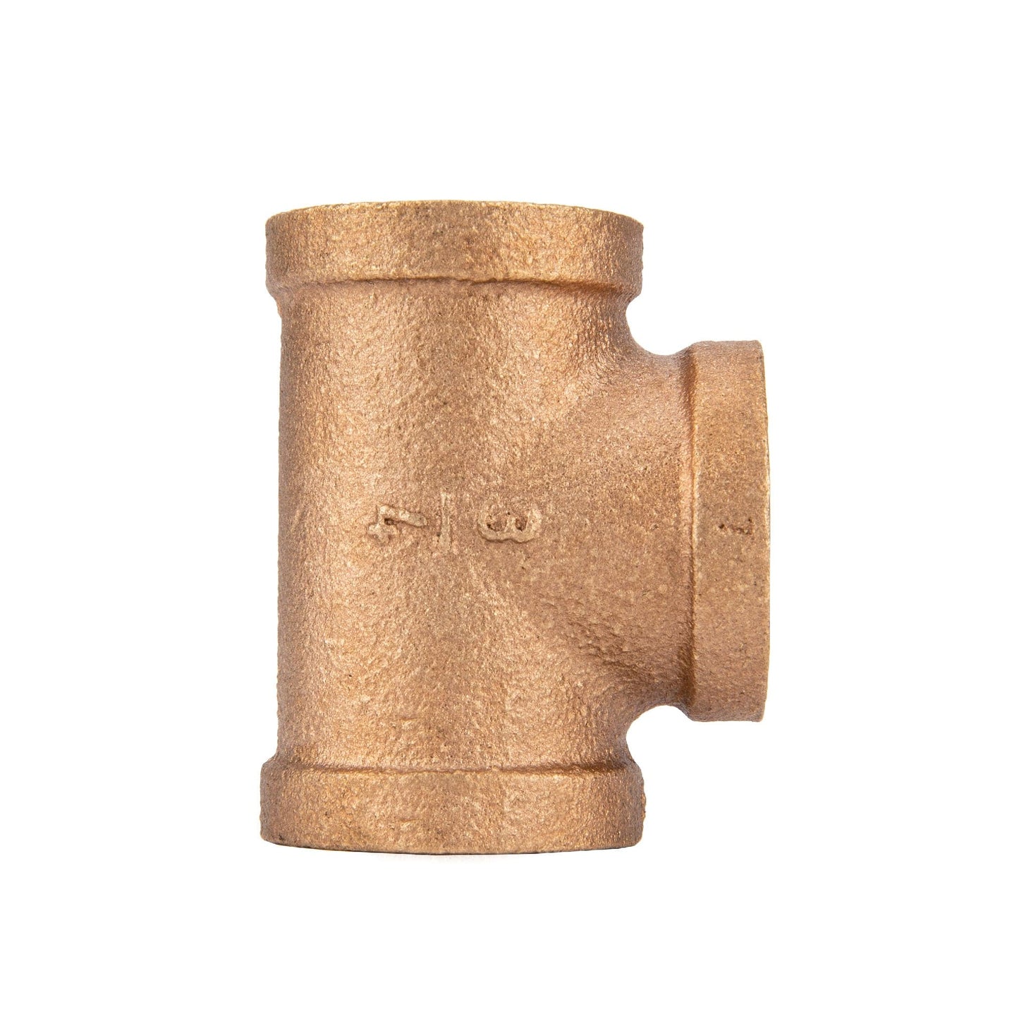 3/4 in. Red Brass Tee PIPE DECOR